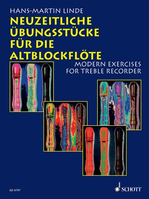 cover image of Modern Exercises for Treble Recorder